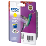 Epson C13T08044010/T0804 Ink cartridge yellow, 620 pages ISO/IEC 24711 7.4ml for Epson Stylus Photo P 50/PX/PX 730/R 265