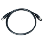PLANET M12 A-Coded 5 Pin Male to USB Type-A Cable, 1 meters, for ITS-5216 series Ethernet switch networking cable Black 1 m