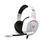 Balam Rush BR-941198 audífono y auriculare Auriculares Alámbrico Diadema Juego Negro, Blanco