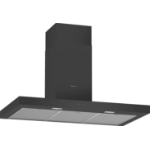 Neff D94BHM1S5B cooker hood Wall-mounted Black 372 m³/h