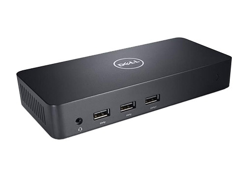 DELL 452-BBOO laptop dock/port replicator Wired USB 3.2 Gen 1 (3.1 Gen 1) Type-A Black