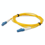 AddOn Networks ADD-LC-LC-MB5MS9SMF-SLBL fibre optic cable 5 m OFNR OS2 Yellow