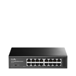 Cudy GS1016 network switch Gigabit Ethernet (10/100/1000) Black