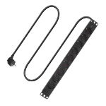 ACT Stekkerdoos PDU 19" CEE7/7 9-voudig type F, 3m H05VV-F 3G1.5