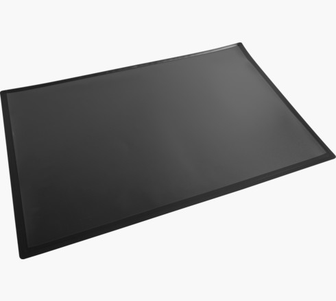 Image of Exacompta Kreacover desk pad Cardboard, Polyvinyl chloride (PVC) Black