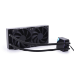 Alphacool T38 Processor Liquid cooling kit 24 cm Black