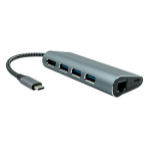 ProXtend USBC-MULTI6-001 notebook dock/port replicator Wired USB 3.2 Gen 1 (3.1 Gen 1) Type-C Grey