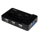 StarTech.com USB 3.0-/USB 2.0-kombohubb med 6 portar och 2A laddningsport – 2x USB 3.0 & 4x USB 2.0