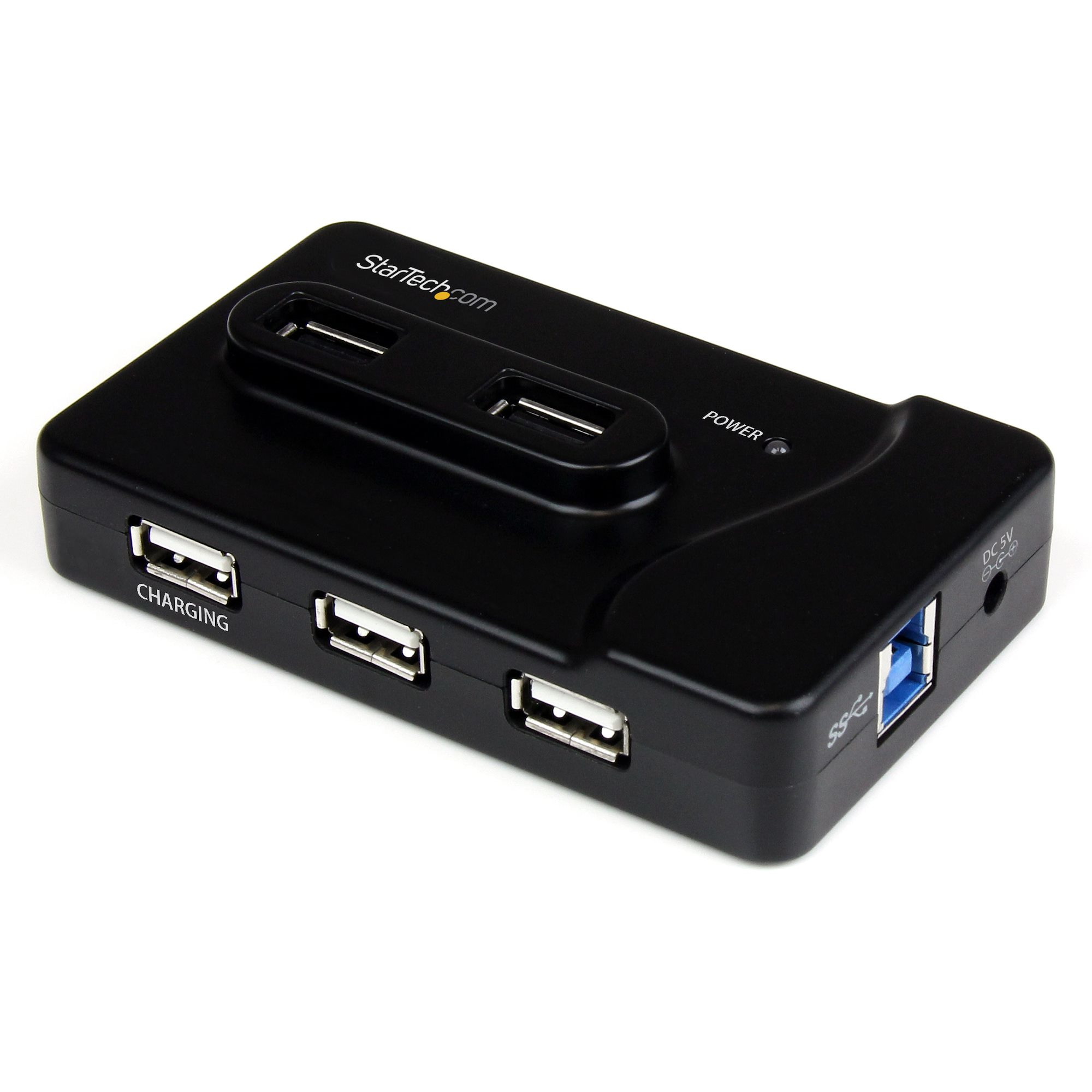Image of StarTech.com 6 Port USB 3.0 / USB 2.0 Combo Hub with 2A Charging...