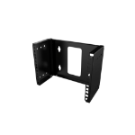 Lanview RAR125 rack cabinet 4U Wall mounted rack Black