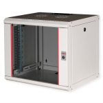 ROLINE 19-inch wall housing Pro 9 U, 450x600 WxD grey