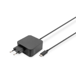 Digitus DA-10071 oplader voor mobiele apparatuur Laptop Zwart AC Binnen