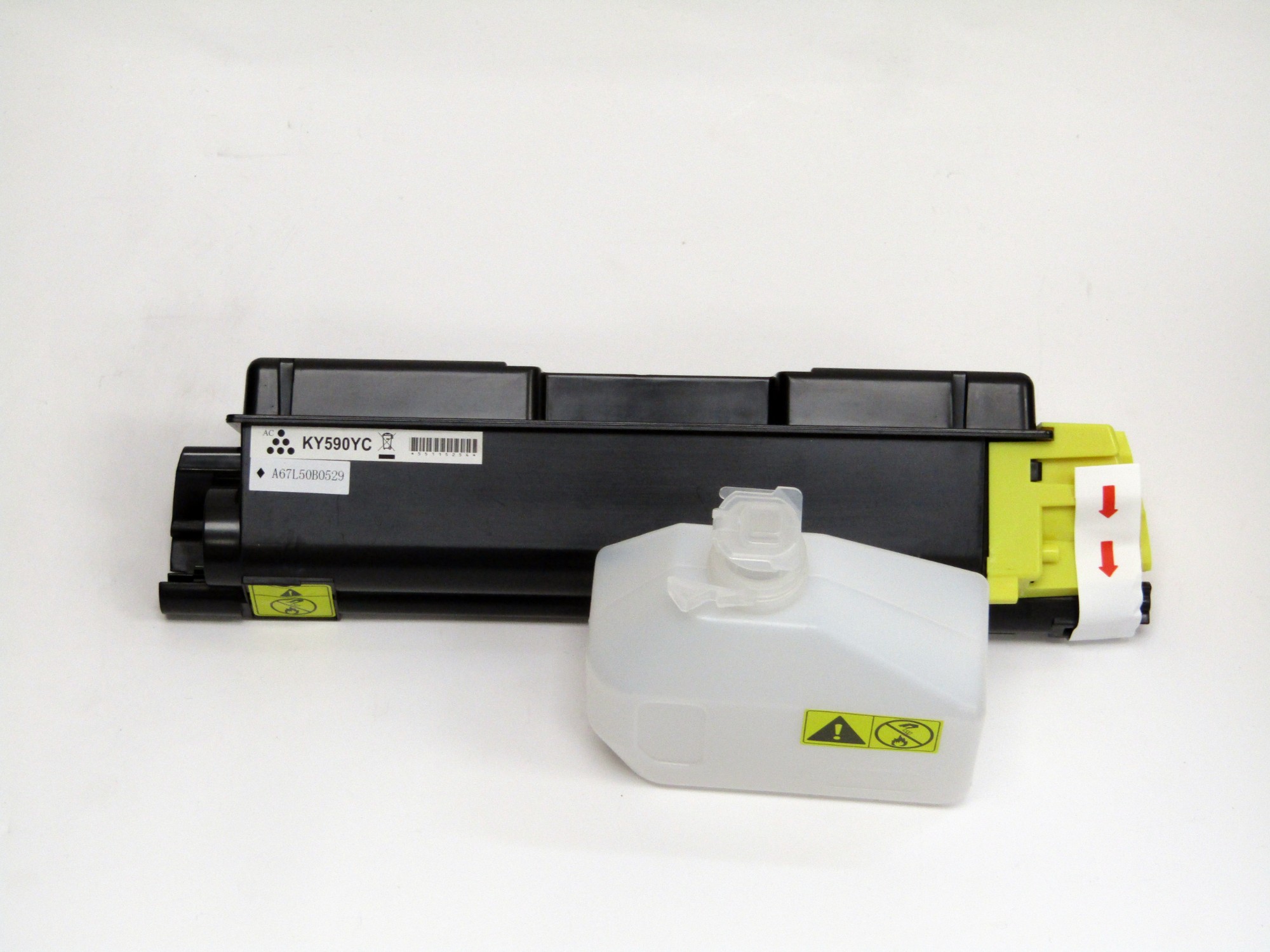 Image of CTS Wholesale Compatible Kyocera FSC5250 Std Yield Toner Yellow TK590Y