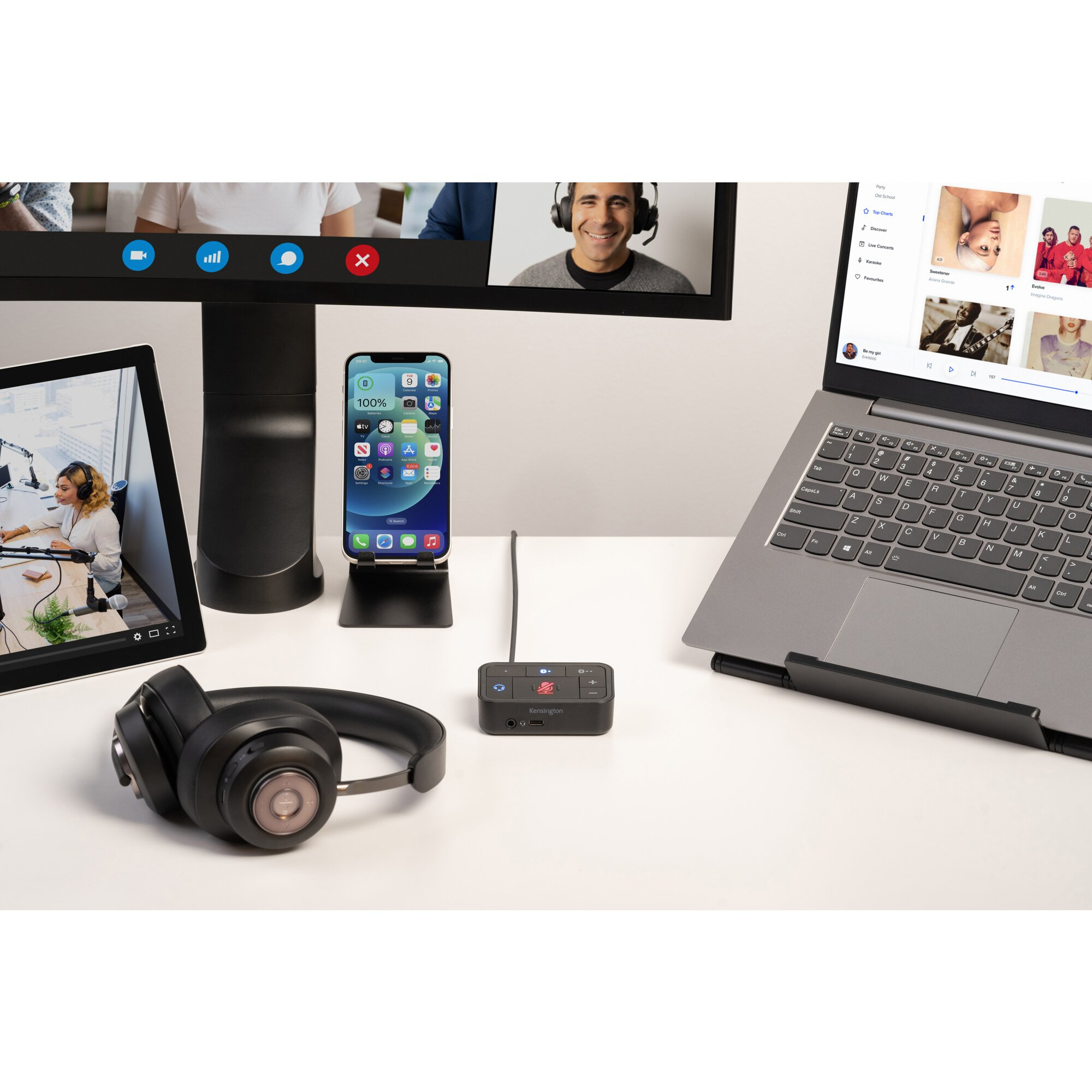Kensington Smartfit Space Saving Single Monitor Arm K55512WW