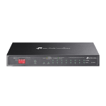 TP-Link Omada DS110GMP network switch Unmanaged Gigabit Ethernet (10/100/1000) Power over Ethernet (PoE) Black