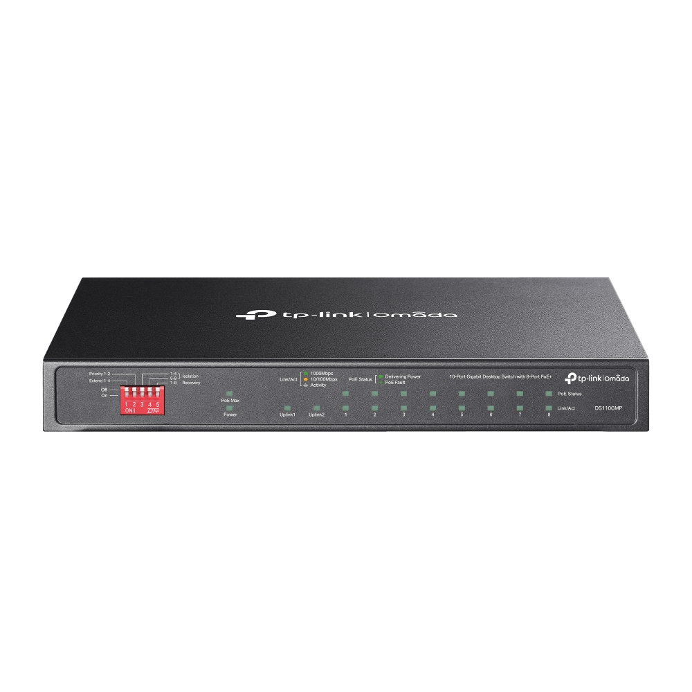 TP-Link DS110GMP 10-Port Gigabit Network Switch