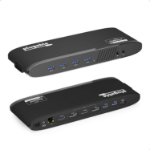 PLUGABLE TECHNOLOGIES USB 3.0 Dual 4K Display Dock