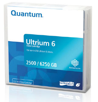 Image of Quantum Ultrium 6 Blank data tape 2500 GB LTO 1.27 cm