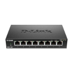 D-LINK 8-Port Gigabit Unmanaged Desktop Switch with 8 RJ45 Ports