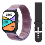 Entity AERO LILAC NYLON STRAP 5.11 cm (2.01") TFT 48.7 mm Digital 240 x 296 pixels Touchscreen Black