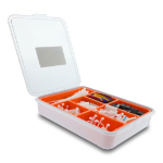 DeLOCK Cable Management Box set, 99 pieces