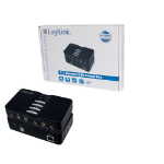 LogiLink USB Sound Box Dolby 7.1 8-Channel 7.1 channels