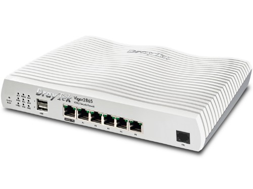 Draytek Vigor 2865 wired router Gigabit Ethernet Grey