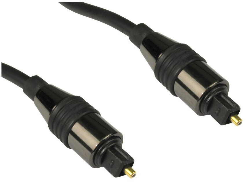 Image of Cables Direct 4OPT-102 audio cable 2 m TOSLINK Black