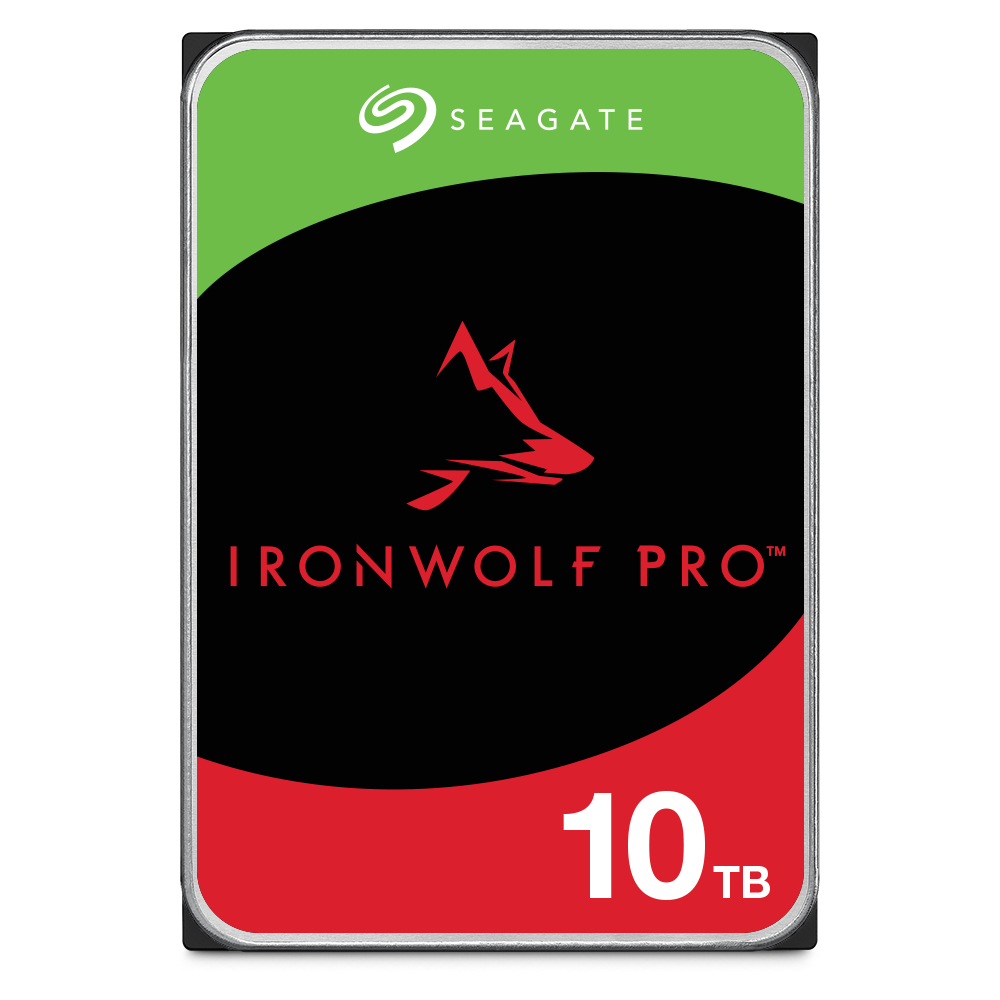Image of Seagate IronWolf Pro ST10000NT001 4 PACK internal hard drive 3.5"...