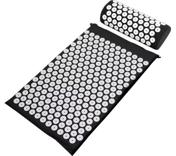 Sharper Image ACUPRESSURE MAT SET WITH BAG