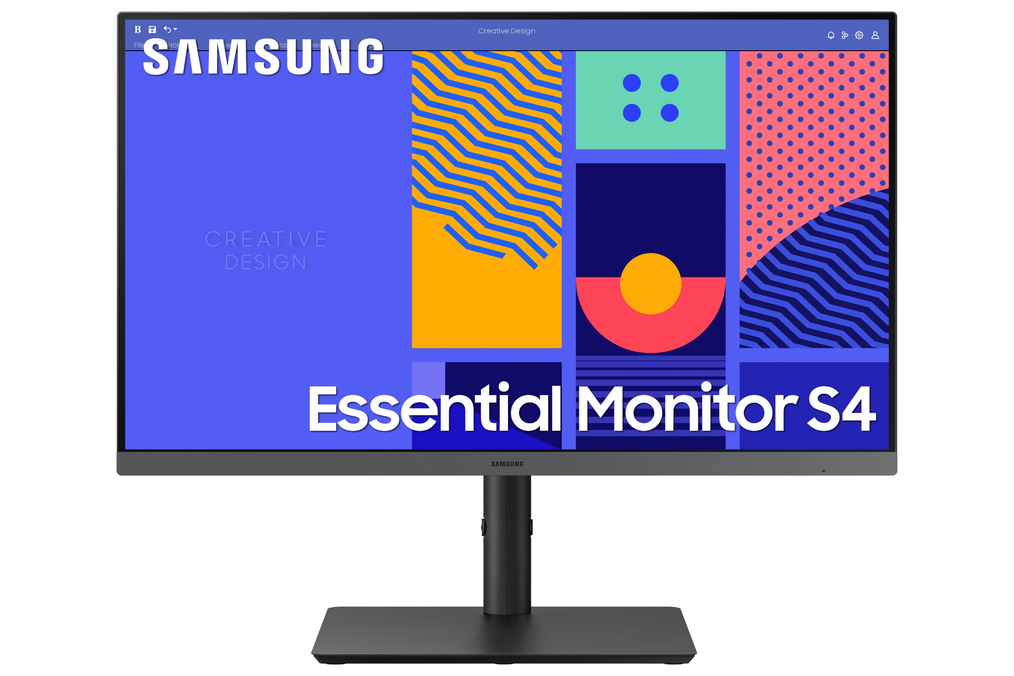 Samsung S43GC computer monitor 61 cm (24") 1920 x 1080 pixels Full HD LCD Black