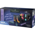 Faber-Castell 254603 marker 16 pc(s) Chisel tip Metallic, Multicolour, Pastel