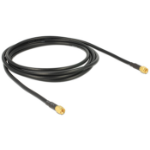 DeLOCK 88892 coaxial cable LMR195 2 m SMA Black