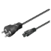 Microconnect PE120819 power cable Black 1.8 m C5 coupler