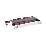 Tripp Lite N48K-15M8L60-B patch panel 1U