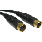 Cables Direct 2VV-15 S-video cable 15 m Black