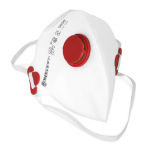 BEESWIFT Fold Flat P2 Mask With Valve White  (Box of 20)