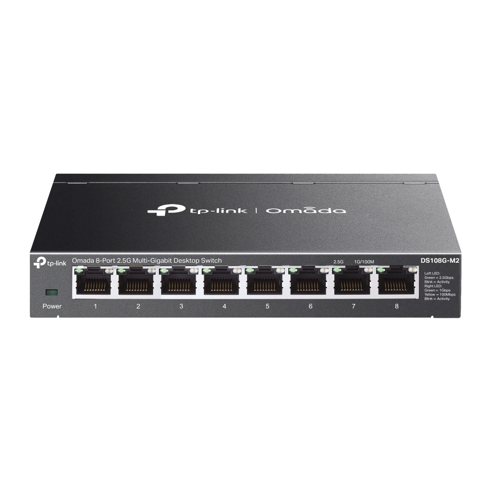 TP-Link DS108G-M2 8-Port Gigabit Network Switch TP-Link DS108G-M2 8-Port Gigabit Network Switch