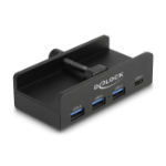 DeLOCK 64284 interface hub USB 2.0 Type-A 5000 Mbit/s Black