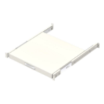 ATEN Sliding Shelf (Depth: 400mm x 19"), White