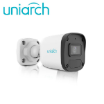 UNIARCH Cámara IP Bala Uniarch (IPC-B134-AF28-ECO) 4MP / Lente Fijo 2.8 mm /  Micrófono Integrado / IR 30M / ONVIF / Ultra265 / PoE / IP67 -