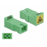 DeLOCK Optical Fiber Coupler with laser protection flip SC Simplex female to SC Simplex female 4 pieces
