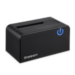 Simplecom SD326 storage drive docking station USB 3.2 Gen 1 (3.1 Gen 1) Type-B Black