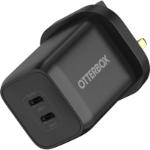 OtterBox Standard UK Wall Charger 65W - 1X USB-C 45W + 1X USB-C 20W USB-PD