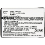 CoreParts MOBX-BAT-MOI567SL mobiele telefoon onderdeel Batterij/Accu Zwart