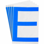 Brady TS-152.40-514-E-BL-20 self-adhesive symbol 20 pc(s) Blue Letter