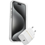 OtterBox Protection + Power Kit iPhone 15 Pro (White Type â€“ C)