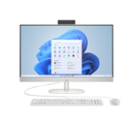 HP All-in-One 27-cr0045na Intel® Core™ i5 i5-1335U 68.6 cm (27") 1920 x 1080 pixels All-in-One PC 8 GB DDR4-SDRAM 512 GB SSD Windows 11 Home Wi-Fi 6 (802.11ax) White