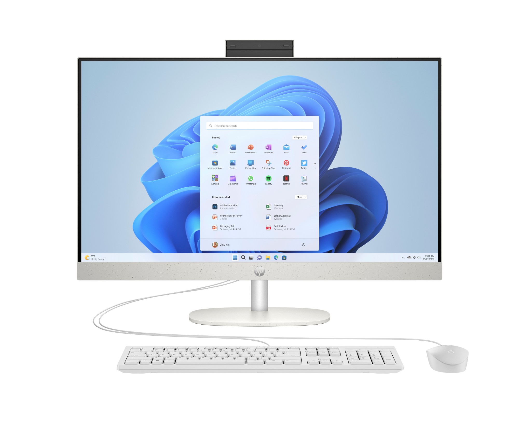 HP All-in-One 27-cr0045na Intel® Core™ i5 i5-1335U 68.6 cm (27")