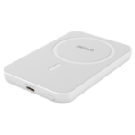 Deltaco PB-Q1006 power bank Lithium Polymer (LiPo) 5000 mAh Wireless charging White